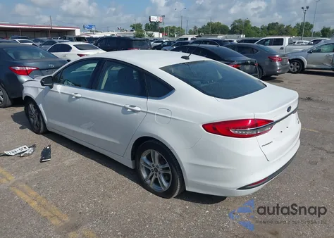 2018 Ford Fusion Se из США, поврежденный, VIN 3FA6P0HDXJR136267